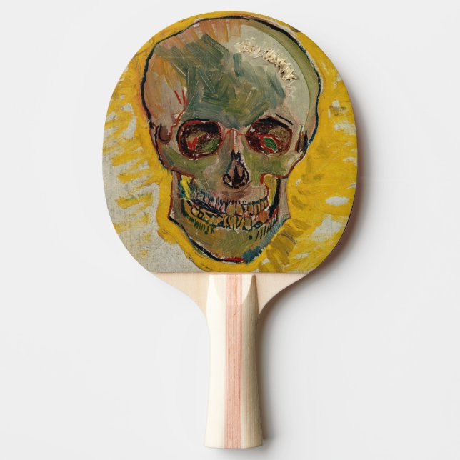 Vincent van Gogh - Skull 1887 #2 Ping Pong Paddle (Front)