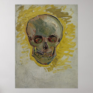 Vincent van Gogh Skull GalleryHD Fine Art Poster