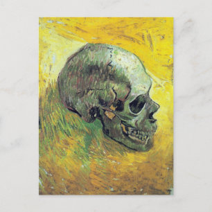 Vincent van Gogh Skull Postcard