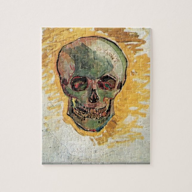 Vincent van Gogh - Skull puzzle (Vertical)