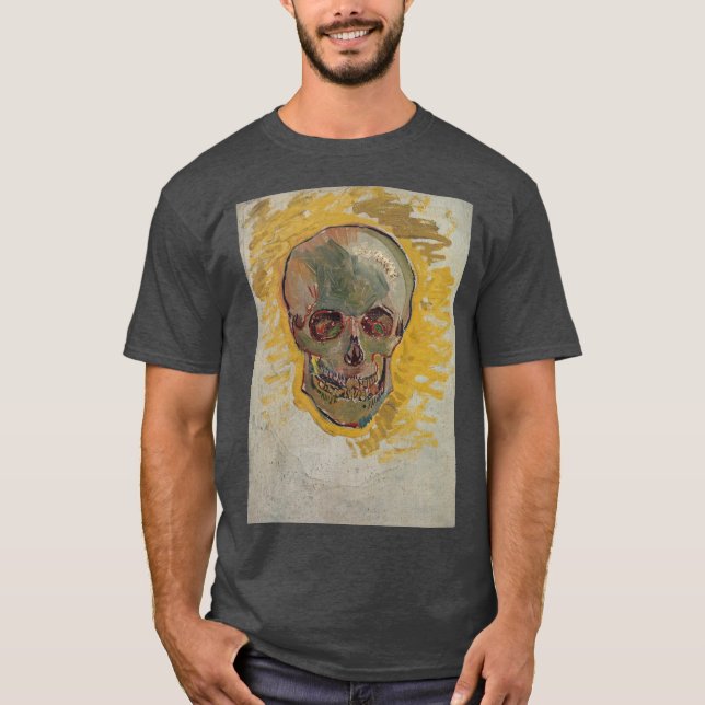 Vincent Van Gogh Skull T-Shirt (Front)