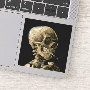 Vincent van Gogh - Skull with Burning Cigarette