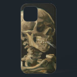 Vincent Van Gogh - Skull with Burning Cigarette iPhone 12 Case<br><div class="desc">Vincent Van Gogh - Skull with Burning Cigarette</div>