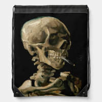 Vincent van Gogh - Skull with Burning Cigarette