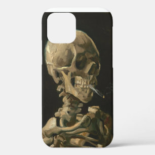 Vincent Van Gogh - Skull with Burning Cigarette iPhone 12 Case