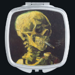 Vincent van Gogh Skull with Burning Cigarette Makeup Mirror<br><div class="desc">Skull with Burning Cigarette is an undated painting by Vincent van Gogh that was probably a commentary on art classes he had taken in 1885-1886. We carry this image on a number of items in our shop. If you don't see on on something you are looking for just let us...</div>