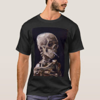 Vincent Van Gogh - Skull with Burning Cigarette (n