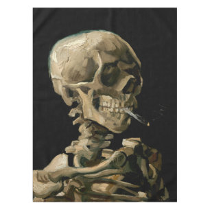 Vincent van Gogh - Skull with Burning Cigarette Tablecloth