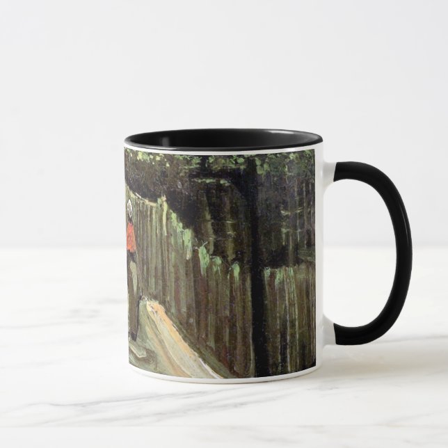 Vincent Van Gogh - Sloping Path In Montmartre Mug (Right)