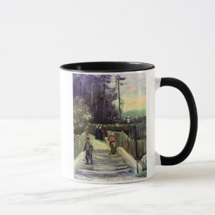 Vincent Van Gogh - Sloping Path In Montmartre Mug