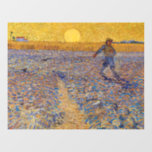 Vincent van Gogh - Sower with Setting Sun<br><div class="desc">The Sower / Sower with Setting Sun - Vincent van Gogh,  Oil on Canvas,  1888,  Arles</div>