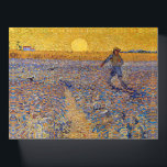 Vincent van Gogh - Sower with Setting Sun Paperweight<br><div class="desc">The Sower / Sower with Setting Sun - Vincent van Gogh,  Oil on Canvas,  1888,  Arles</div>