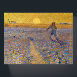 Vincent van Gogh - Sower with Setting Sun Paperweight<br><div class="desc">The Sower / Sower with Setting Sun - Vincent van Gogh,  Oil on Canvas,  1888,  Arles</div>