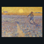 Vincent van Gogh - Sower with Setting Sun Tablecloth<br><div class="desc">The Sower / Sower with Setting Sun - Vincent van Gogh,  Oil on Canvas,  1888,  Arles</div>