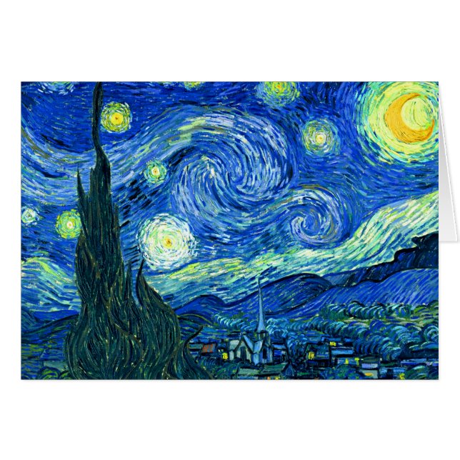 vincent van gogh starry night (Front Horizontal)