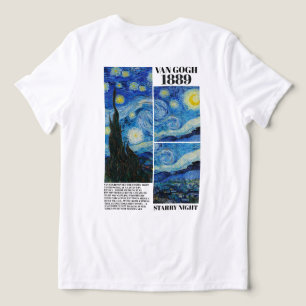 Vincent Van Gogh Starry Night 1889 Art  Tri-Blend Shirt