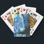 Vincent Van Gogh Starry Night Art Playing Cards<br><div class="desc">This lovely collection of card decks features the masterpiece ’The Starry Night’ / ‘La Nuit etoile (1889) by Dutch Impressionism Artist Vincent Van Gogh. This 52 playing card set is very classy for a Card Deck that will exude sophistication and timeless beauty. The Dutch impressionist Van Gogh painted "The Starry...</div>