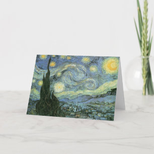 Vincent Van Gogh - Starry Night Card