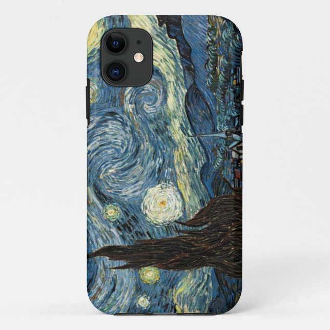 Vincent van Gogh, Starry Night Case-Mate iPhone Case (Back)