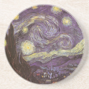 Vincent van Gogh - Starry Night Coaster