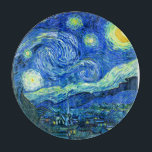 vincent van gogh starry night cutting board<br><div class="desc">Van Gogh's famous painting,  "The Starry Night." Painted during his stay at the Saint Remy asylum in the 1880's,  van Gogh depicted the rolling hills and cypress trees he saw from his window.  Digitally enhanced by PixDezines.  Copyright © 2008-2016 PixDezines.com™ and PixDezines™ on zazzle.com. All rights reserved.</div>