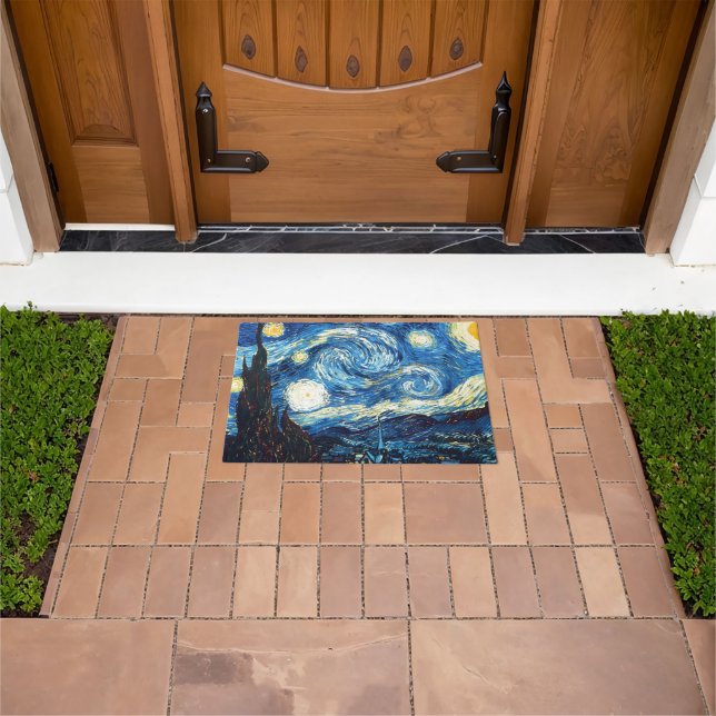 Vincent van Gogh - Starry Night, Doormat (Outdoor)