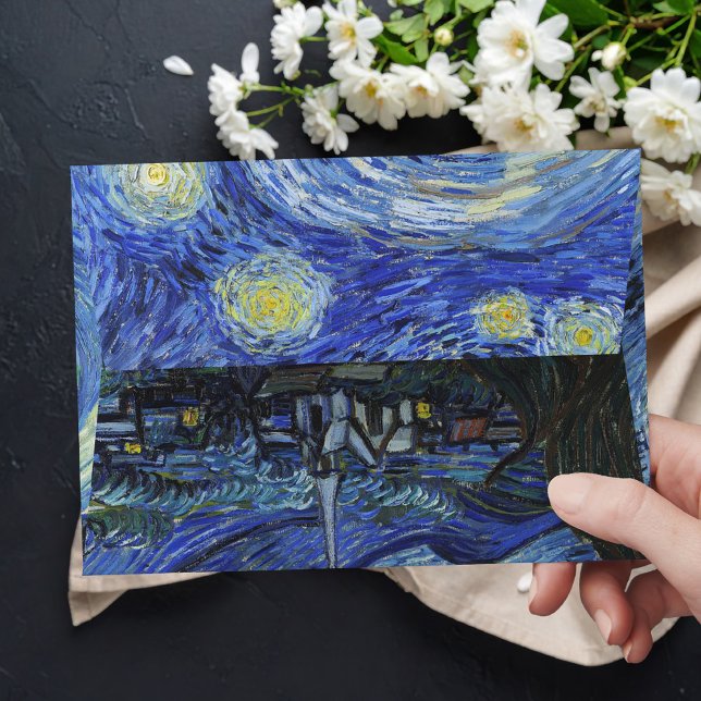 Vincent Van Gogh Starry Night Envelope (Creator Uploaded)