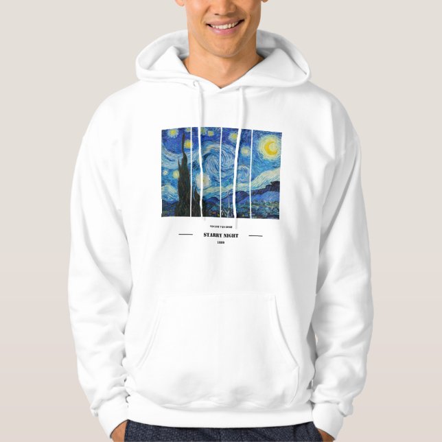 Vincent Van Gogh Starry Night Hoodie (Front)