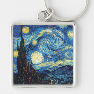 Vincent Van Gogh - Starry Night Key Ring