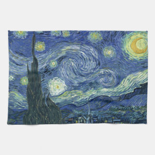 Vincent Van Gogh Starry Night Kitchen Towel
