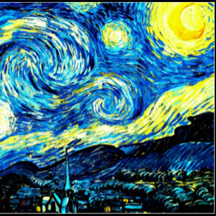 Vincent van Gogh, Starry Night Laptop Sleeve