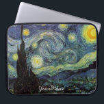 Vincent van Gogh, Starry Night Laptop Sleeve<br><div class="desc">Vincent van Gogh,  Starry Night or  your choice of Starry Night over the Rhone.</div>