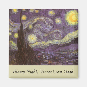 Vincent van Gogh - Starry Night Magnet