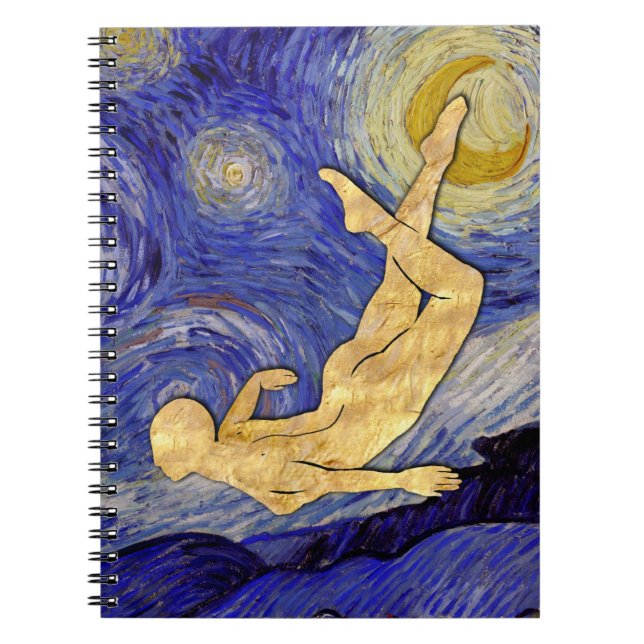 Vincent Van Gogh Starry Night Notebook (Front)