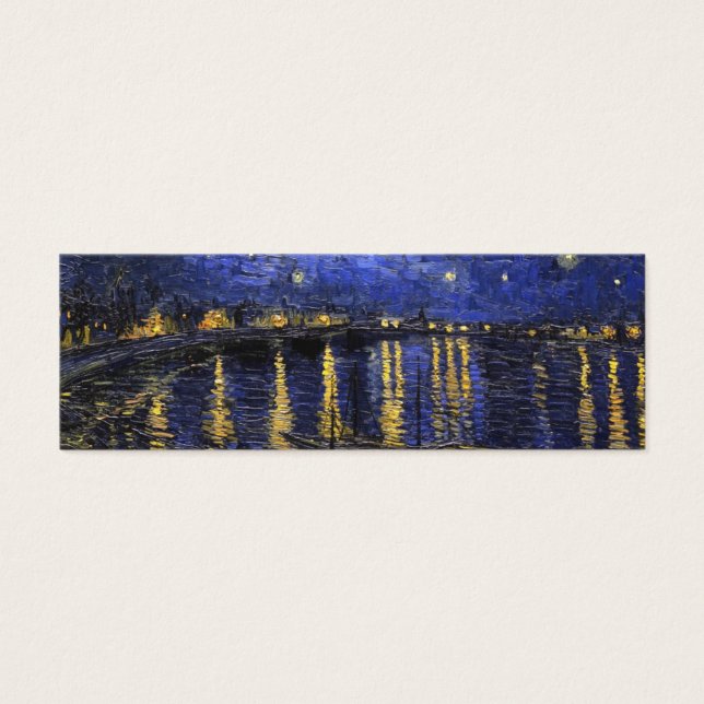 Vincent Van Gogh Starry Night Over The Rhone (Front)