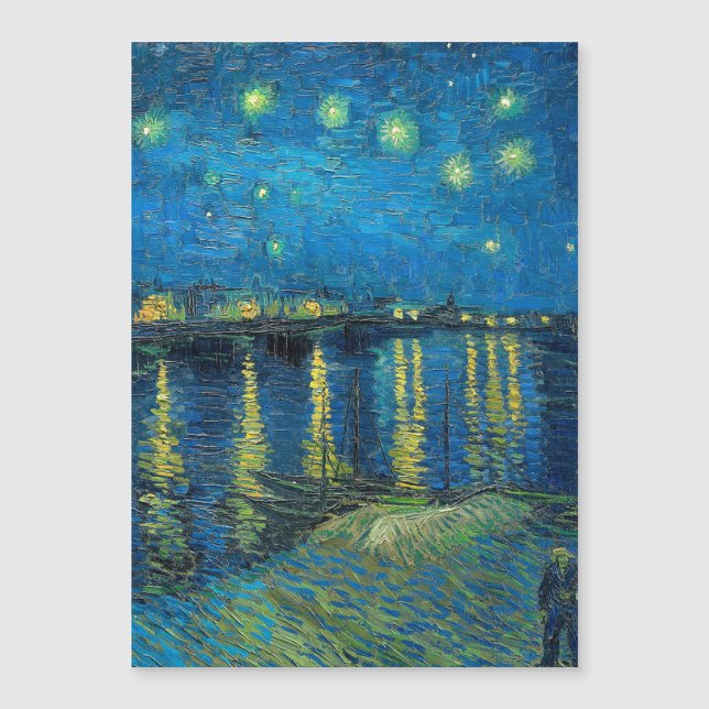 Vincent Van Gogh Starry Night Over the Rhone (Front)
