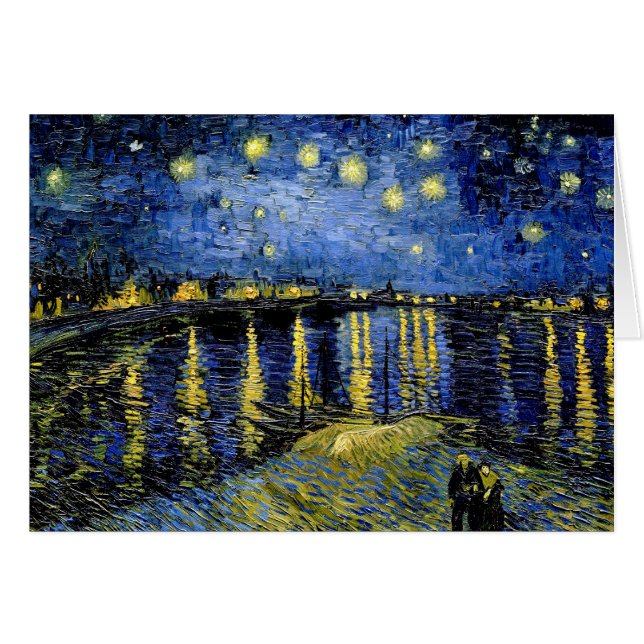 Vincent Van Gogh Starry Night Over the Rhone 1888 (Front Horizontal)