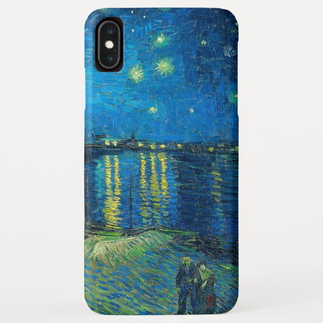 Vincent Van Gogh Starry Night Over The Rhone Case-Mate iPhone Case (Back)