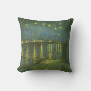 Vincent van Gogh - Starry Night Over the Rhone Cushion