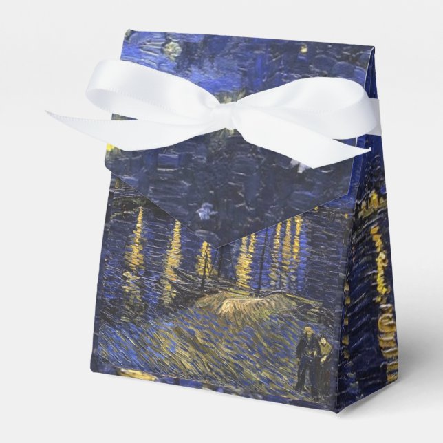 Vincent Van Gogh Starry Night Over The Rhone Favour Box (Front Side)
