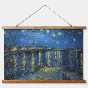 Vincent van Gogh - Starry Night Over the Rhone Hanging Tapestry