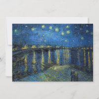 Vincent van Gogh - Starry Night Over the Rhone