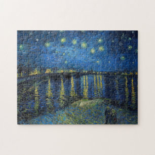 Vincent Van Gogh - Starry Night Over the Rhone Jigsaw Puzzle