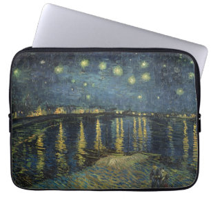 Vincent van Gogh Starry Night Over the Rhone Laptop Sleeve