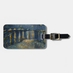 Vincent van Gogh Starry Night Over the Rhone Luggage Tag