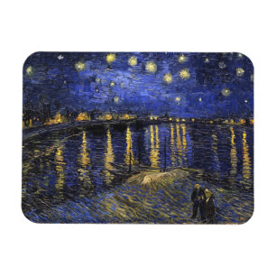 Vincent Van Gogh Starry Night Over The Rhone Magnet