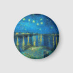 Vincent Van Gogh Starry Night Over The Rhone Magnet<br><div class="desc">Vincent Van Gogh Starry Night Over The Rhone Magnet</div>