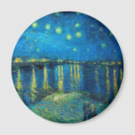 Vincent Van Gogh Starry Night Over The Rhone Magnet<br><div class="desc">Vincent Van Gogh Starry Night Over The Rhone Magnet</div>