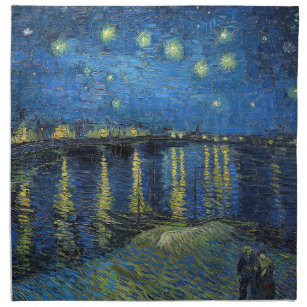 Vincent van Gogh - Starry Night Over the Rhone Napkin