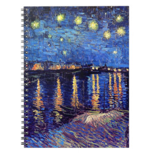 Vincent Van Gogh - Starry Night Over The Rhone Notebook